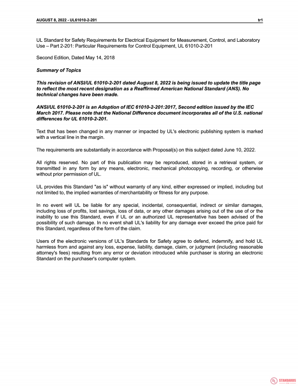 UL 61010-2-201 PDF